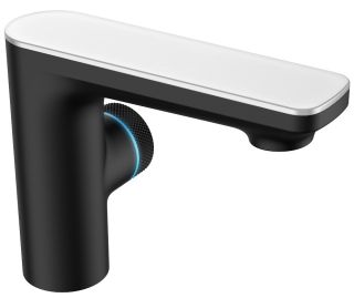 Смеситель для раковины Berges Morans 076002 сенсорный чёрный матовый